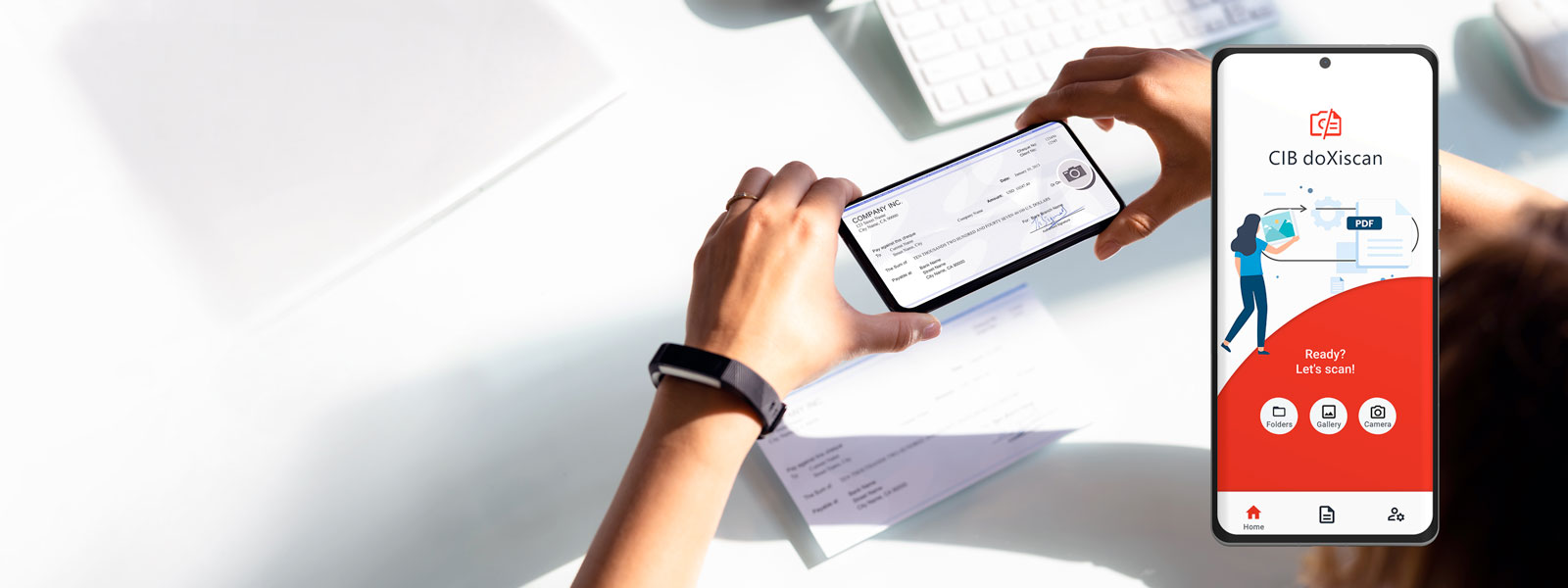 CIB doXiscan: Die mobile App für qualitativ hochwertige Scans in der Hosentasche!